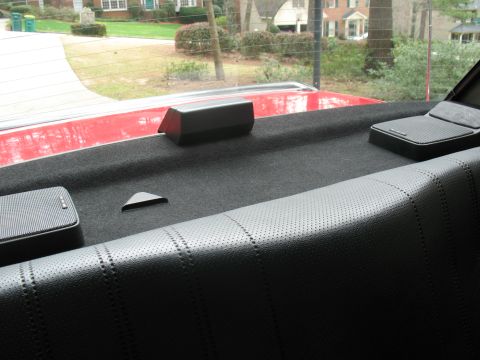 1986 BMW 3 Series - newly re-dyed parcel shelf