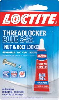 1990 Ford Bronco - This package contains Loctite Threadlocker Blue 242, a removable nut and bolt locker.