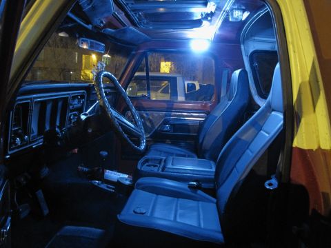 1978 Ford Bronco - Front LED lighting