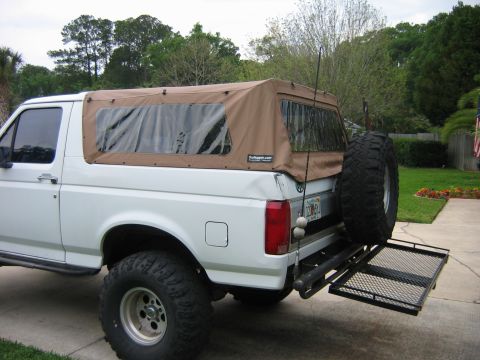 1992 Ford Bronco - this top is much better than my old STC, in addition to the quality of the fabric, the way the tailgate flap is set up makes access to the…
