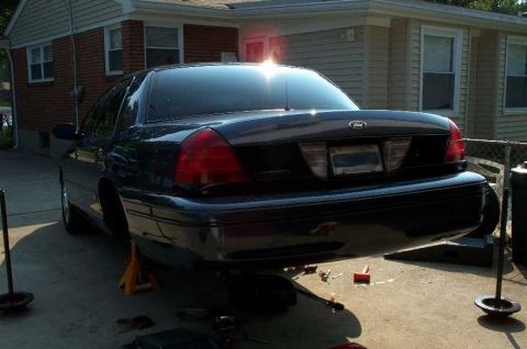 1998 Ford Crown Victoria - Ready for surgery.