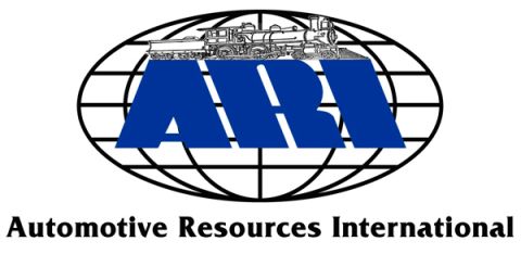 1970 Mercury Cougar - The logo displays a train and the text 'ARI' within a globe, with 'Automotive Resources International' below.