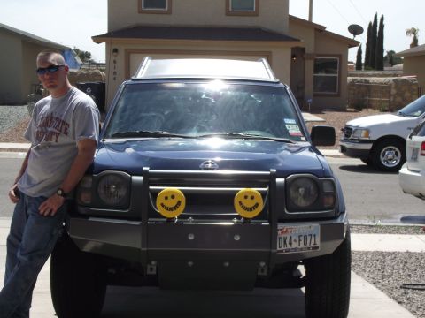 2004 Nissan Xterra - New front bumper installed