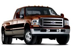 1993 Ford F-150 - Front view of a 2005 Ford F-350 Super Duty pickup truck.