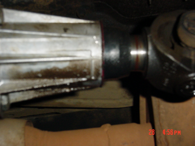 If the problem is from the tail cone to the T-Case half, I think I can upgrade to a SYE for a fix