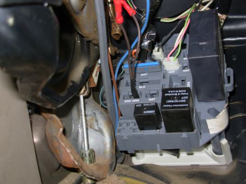 1997 Chevrolet Silverado 3500 - The instructions say to route the Br wire over the transmission & then splice it into the truck wiring somewhere between 2 connectors that…