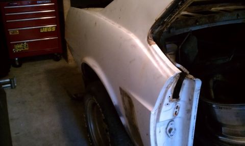 1969 Ford Mustang - Passenger side quarter panel