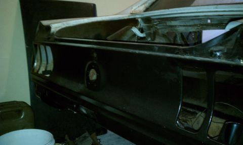 1969 Ford Mustang - New tail light panel