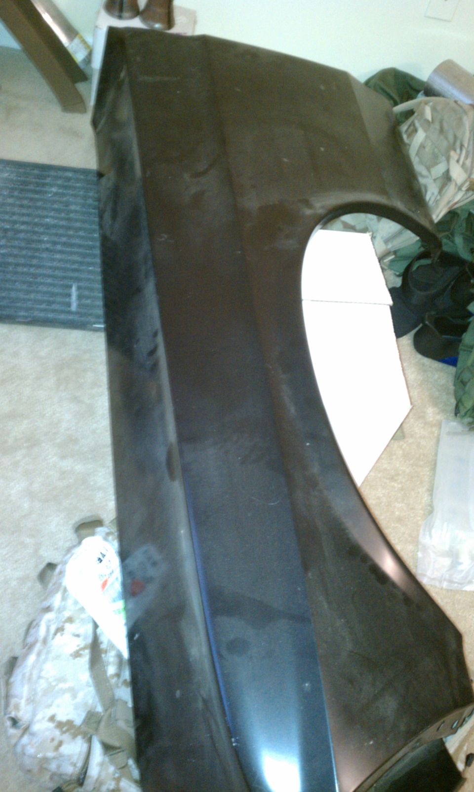 Driver side replacement fender