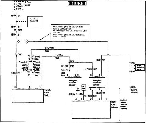 1997 Chevrolet Silverado 3500 - Instruction sheet (packaged with Dorman 600-600) IF THE IMAGE IS TOO SMALL, click it.