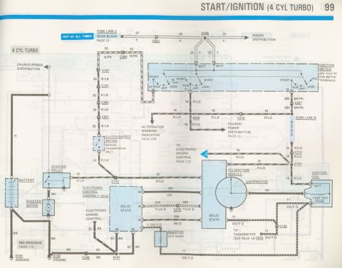 1978 Ford Bronco - This diagram shows the electrical system layout for a vehicle.