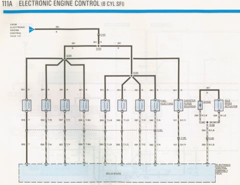 1978 Ford Bronco - This is a diagram showing electrical connections and components.