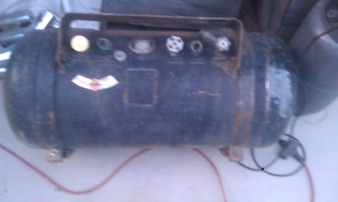 1978 Ford Bronco - This image shows a propane tank with various gauges and valves, not a 1978 Ford Bronco.