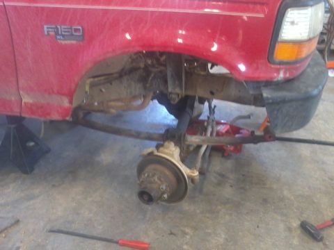 1995 Ford F-150 - looks so good going in.