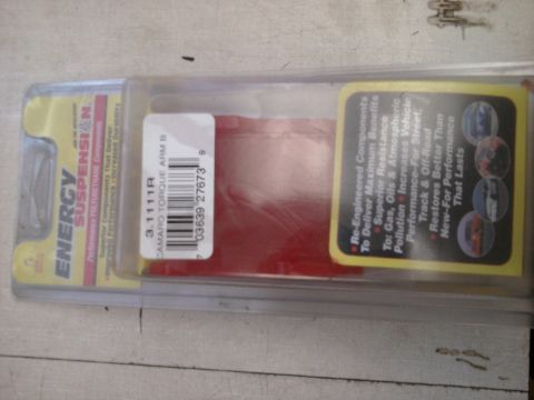 2005 Honda CR125R - Energy Suspension polyurethane part for a Camaro is shown in its original packaging.