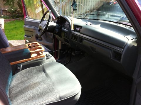 1992 Ford F-150 - Freshly cleaned interior. *Old picture. Much has changed.