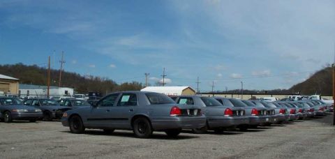 1998 Ford Crown Victoria - About 100 Kentucky State Police Crown Vics ready to be auctioned. Every one of them had seen a rough life. Glad my P71 was never in police…