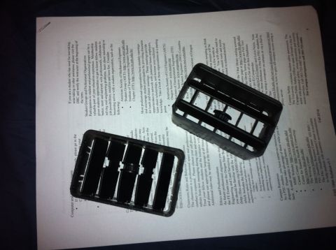 1992 Ford F-150 - Old busted vents.