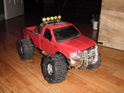 1993 Ford Bronco - This is a remote control monster truck, not a 1993 Ford Bronco.