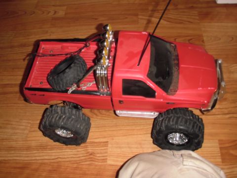 1993 Ford Bronco - This is a remote-controlled monster truck, not a 1993 Ford Bronco.