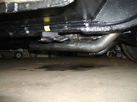 1960 Ford Ranchero - new pipes after factory headers