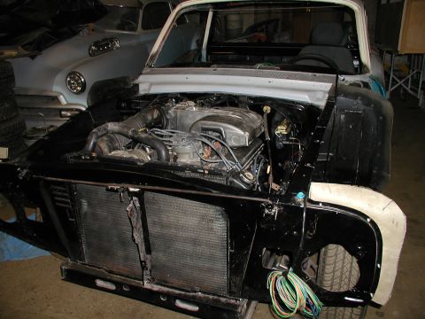 1960 Ford Ranchero - engine installed and running