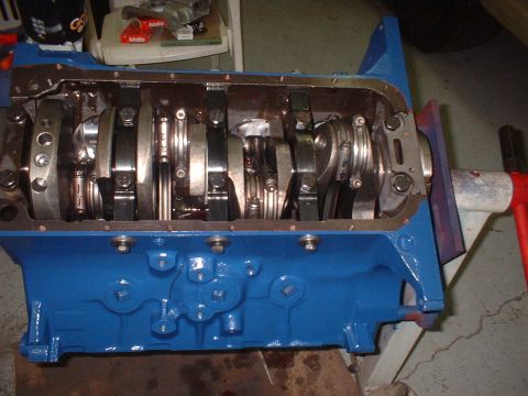 1957 Ford Custom Sedan - New Scat 6.49" H-beam rods with ARP upgrade, new Diamond forged pistons w/11cc dish, Total Seal plasma rings, Clevite cam, rod & main…