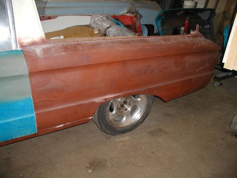 1960 Ford Ranchero - shaved doors and gas door