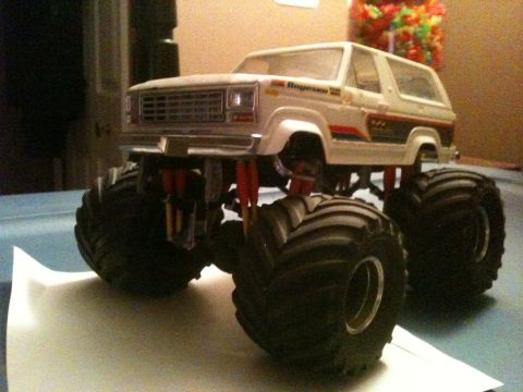 1979 Ford Bronco - This is a model of a monster truck, not a real vehicle.