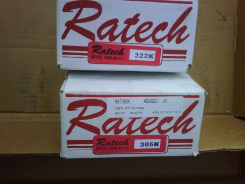 1996 Ford Bronco - Boxes of Ratech installation kits are shown, with part numbers and Ford compatibility noted on the labels.