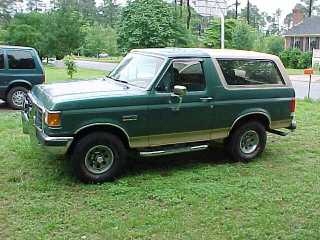 1990 Ford Bronco “The Green Beast”