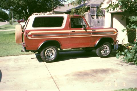 1979 Ford Bronco - first day home