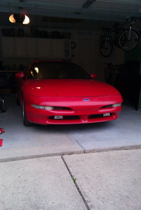 1996 Ford Probe - First pics of the clear corners.