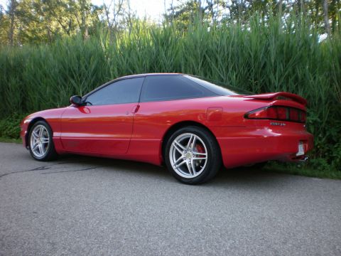 1996 Ford Probe - First pics with the new rims.