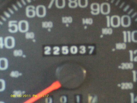 1998 Ford Crown Victoria - actual Mileage purchased in 2005 was 181987