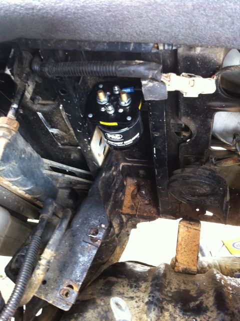 1996 Ford Bronco - Battery Isolator installed.