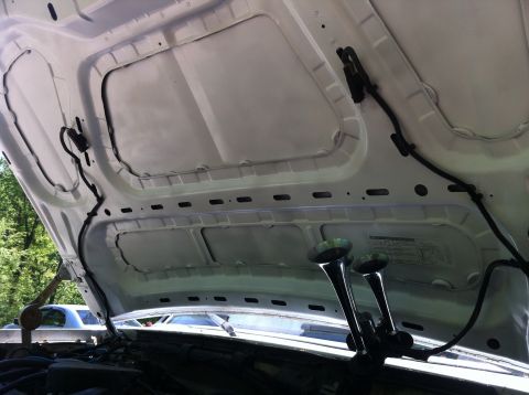 1996 Ford Bronco - I added the factory Light my truck was not equipped with and added another on the opposite side. Removed the spools.