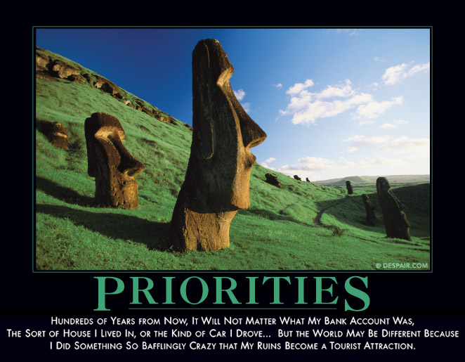 Priorities

http://www.despair.com/