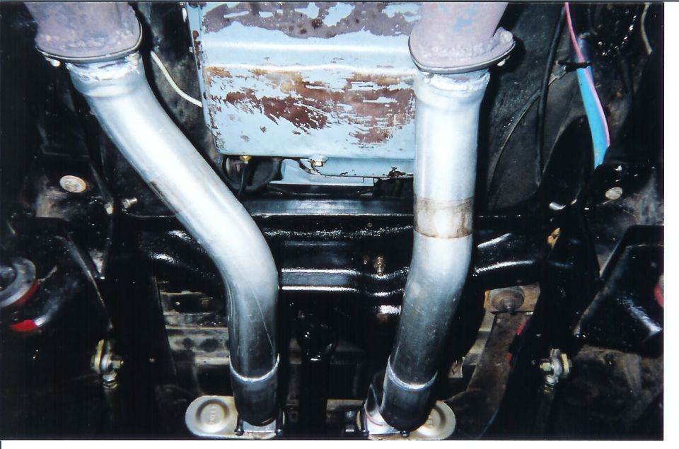 3" mandrel bent.
