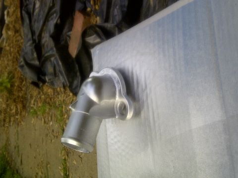 2000 Ford Crown Victoria - Changed the tstat housing from hammered to matte aluminum..needs clear coat