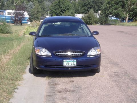 2001 Ford Taurus - Front of car after being fixed, Ain't she beautiful?
