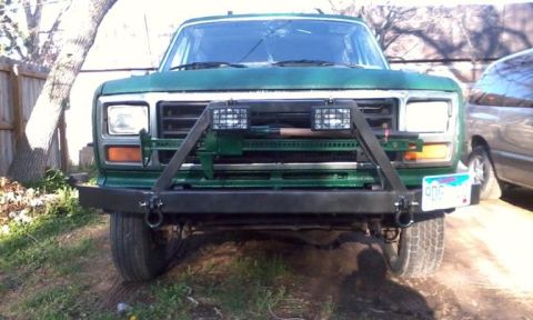 1986 Ford Bronco - I scored a whole pile of scrap metal, so I sat down with a CAD program and sketched out some ideas. I also practiced a little bit with a we…