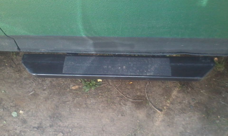 My side steps / rock rails.  Really help when I'm loading stuff into the roof rack