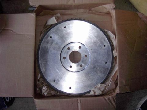 1980 Ford Bronco - My new billet steel flywheel