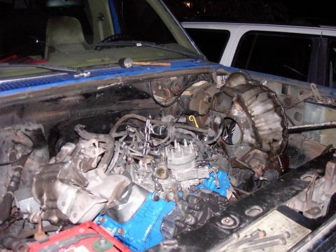 1980 Ford Bronco - 460 is in the truck
