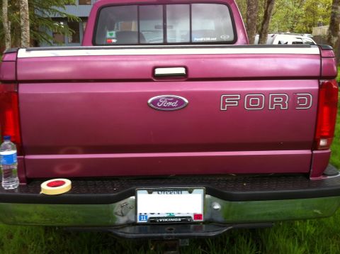 1992 Ford F-150 - Experimenting. Decided against the color match.