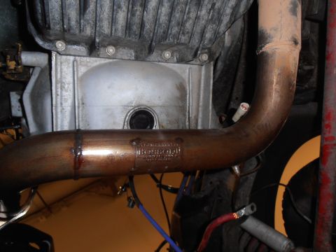 1990 Ford Bronco - The exhaust pipe has a 'Borla' stamp, indicating it's a performance part.