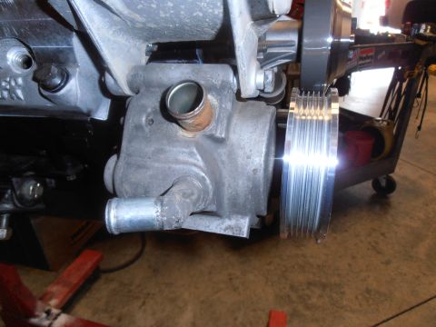 1990 Ford Bronco - This image shows a close-up of an engine part, not a complete vehicle.