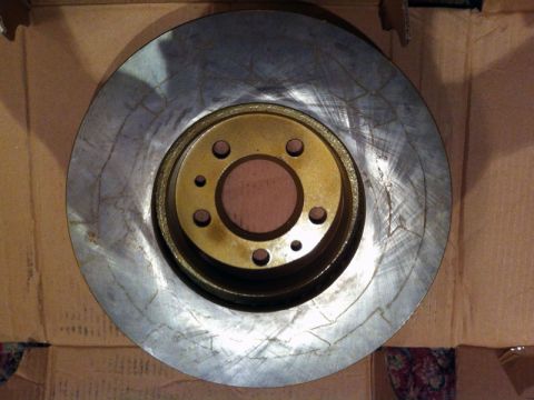 2001 Mercury Grand Marquis - This is a photo of a single brake rotor, not a 2001 Mercury Grand Marquis.