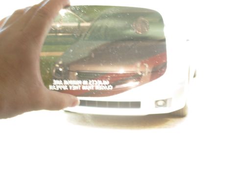1983 Ford Bronco - All mirror glass for these trucks is half-silvered, so it all works with signal mirrors. But some aftermarket glass isn't exactly the same…